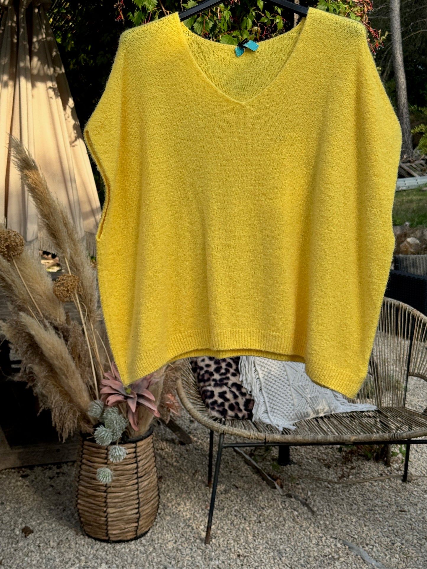 Pull sans Manche
