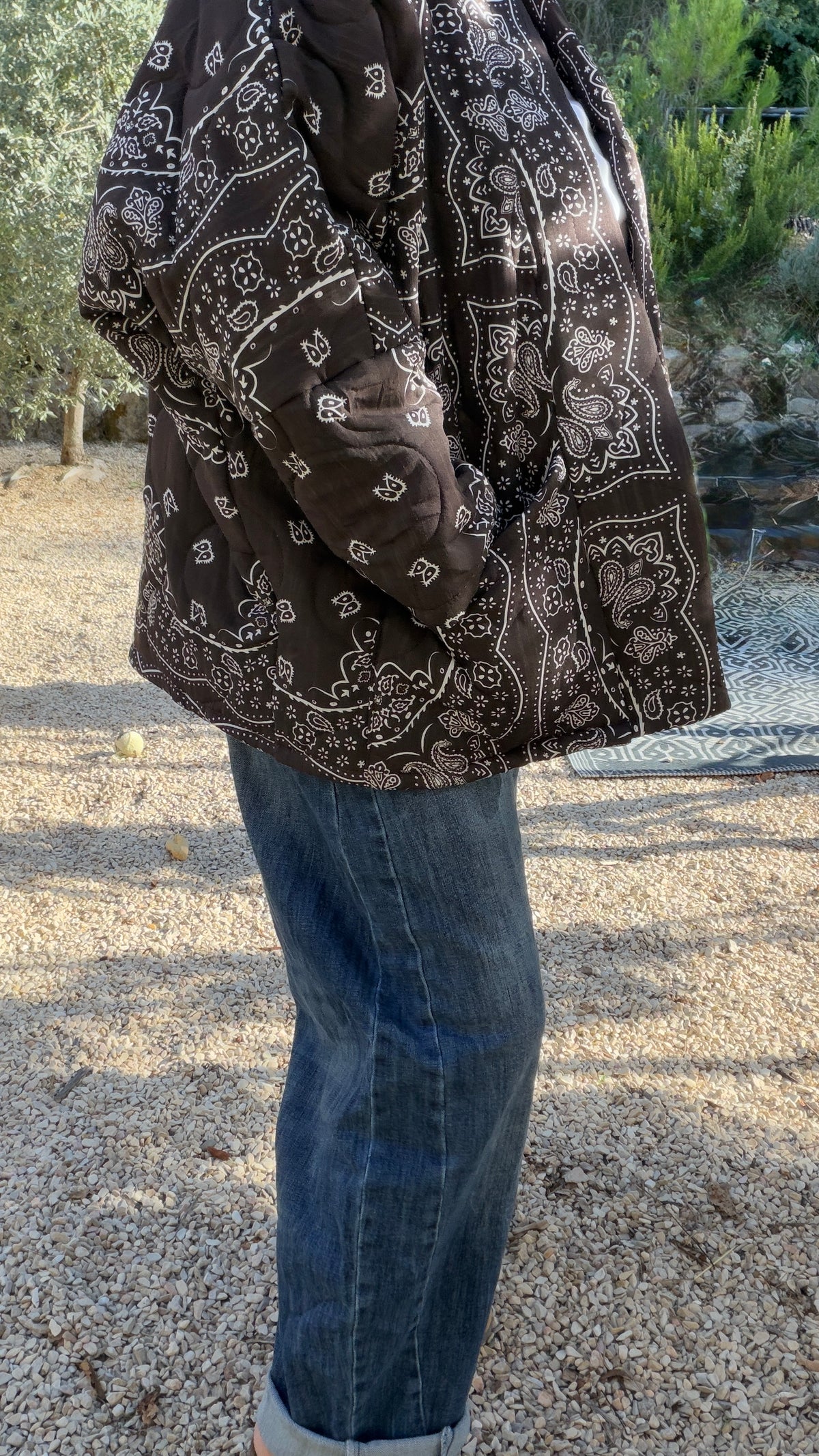 Veste charlotte marron