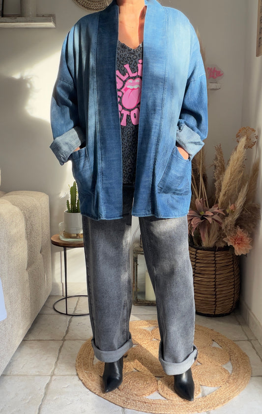 Kimono en jean