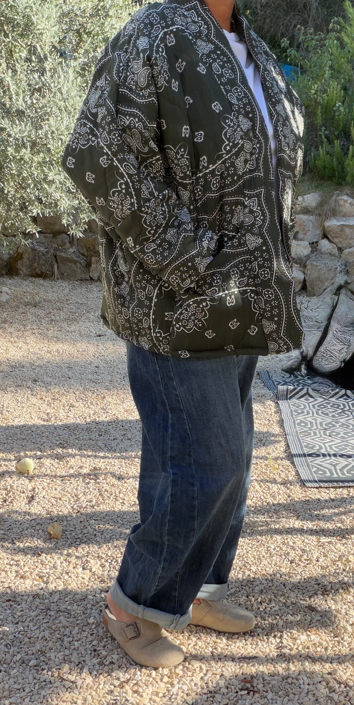 Veste charlotte kaki