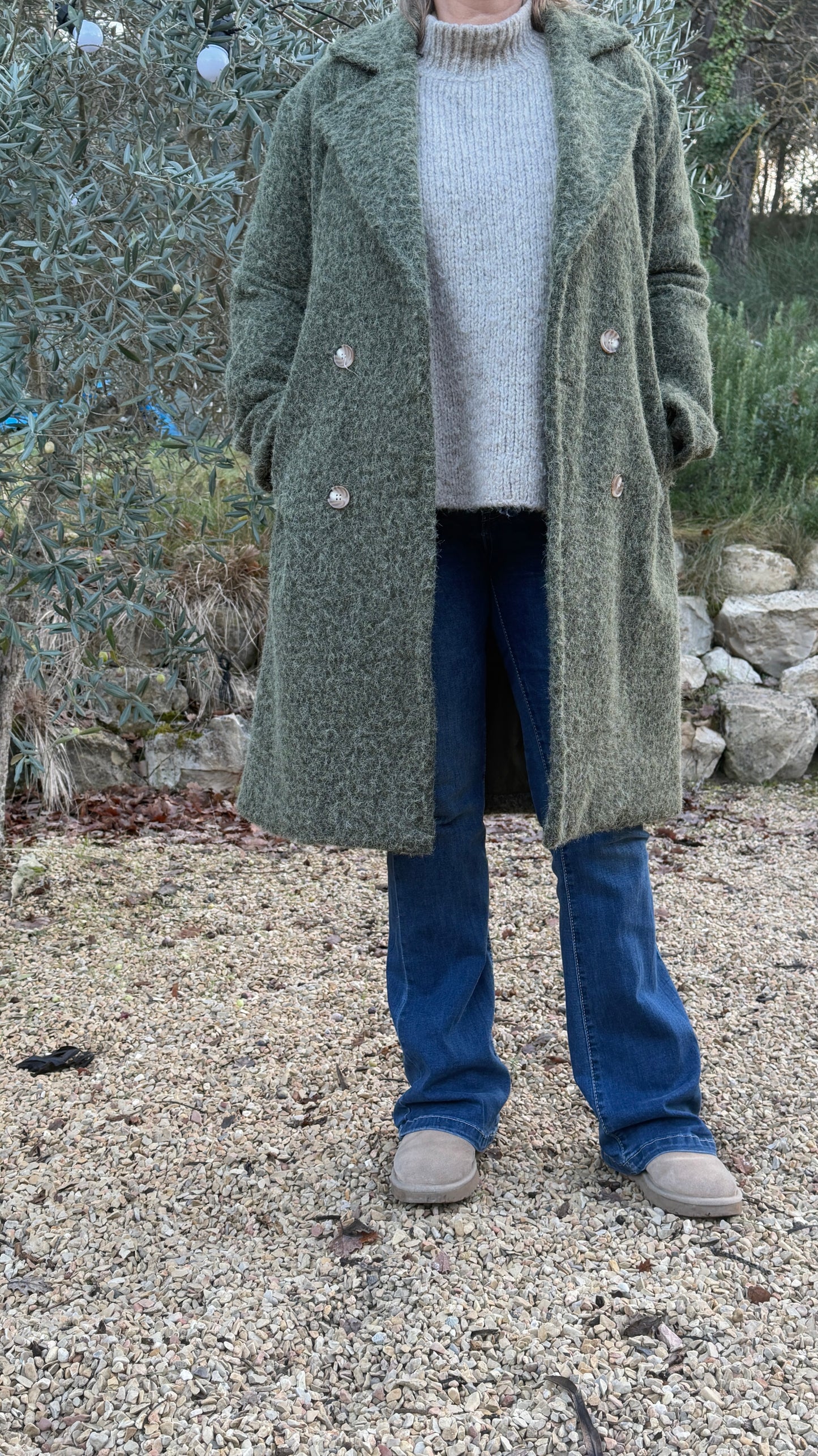 Manteau mi-long