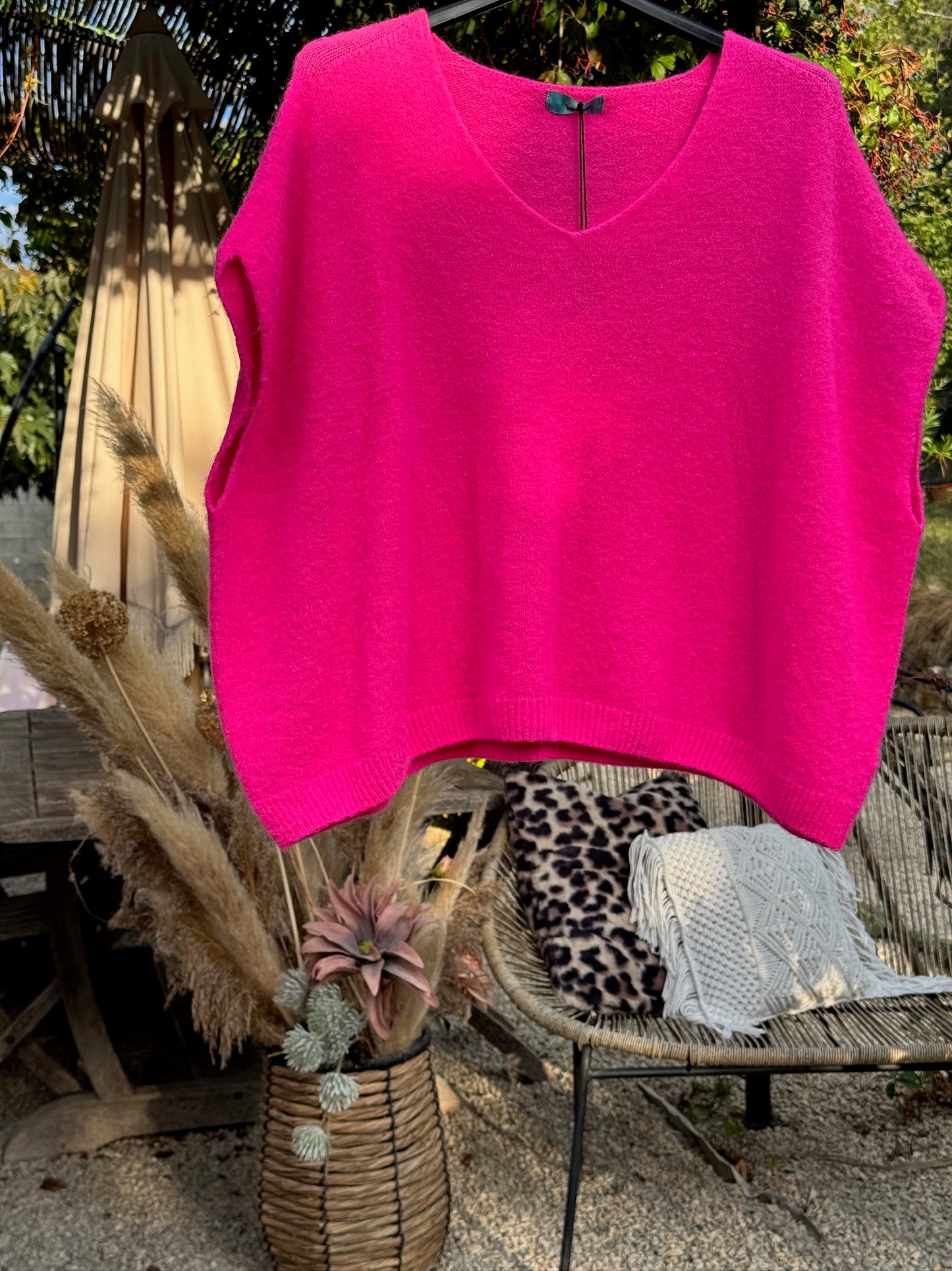 Pull sans Manche