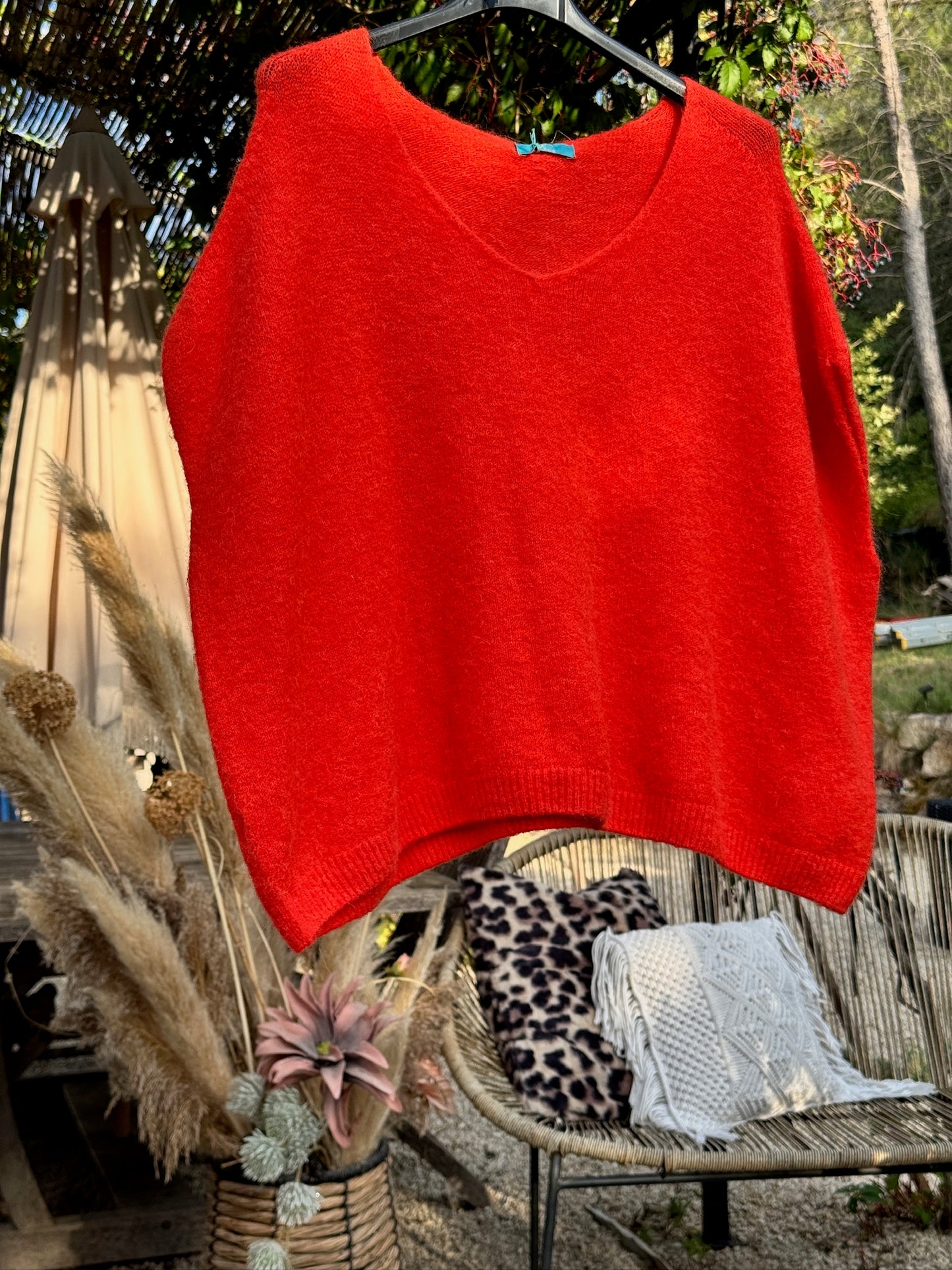 Pull sans Manche