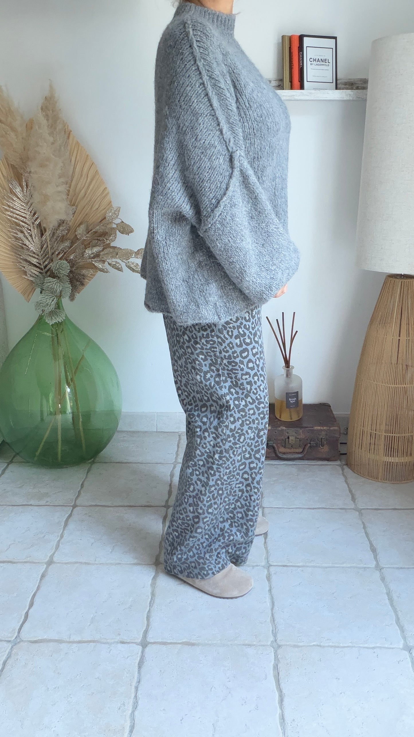 Pull oversize en maille