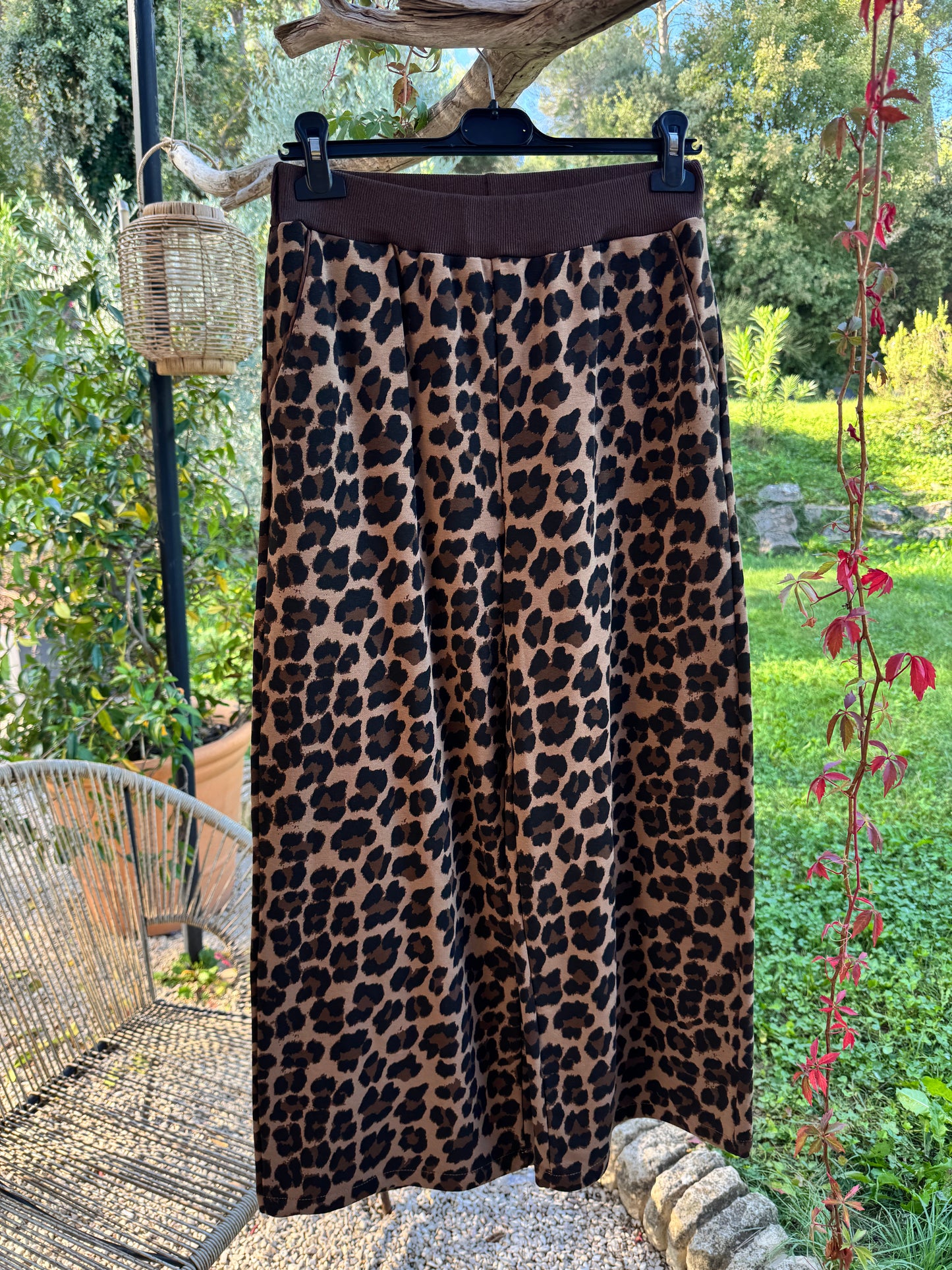 Pantalon leopard
