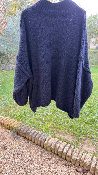 Pull oversize en maille