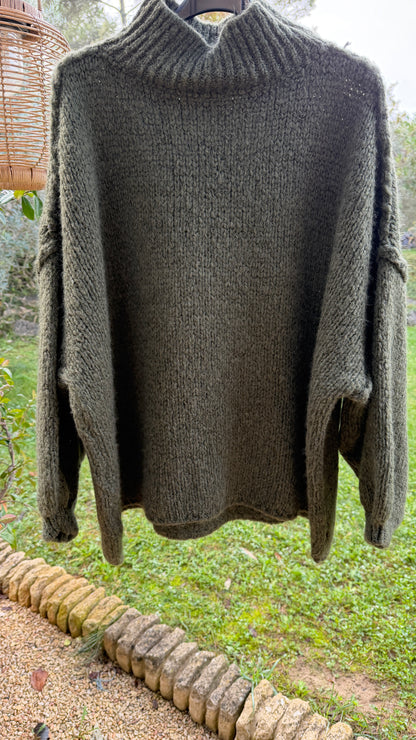 Pull oversize en maille