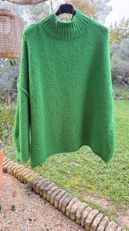 Pull oversize en maille