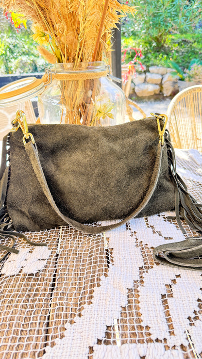 Sac à main franges