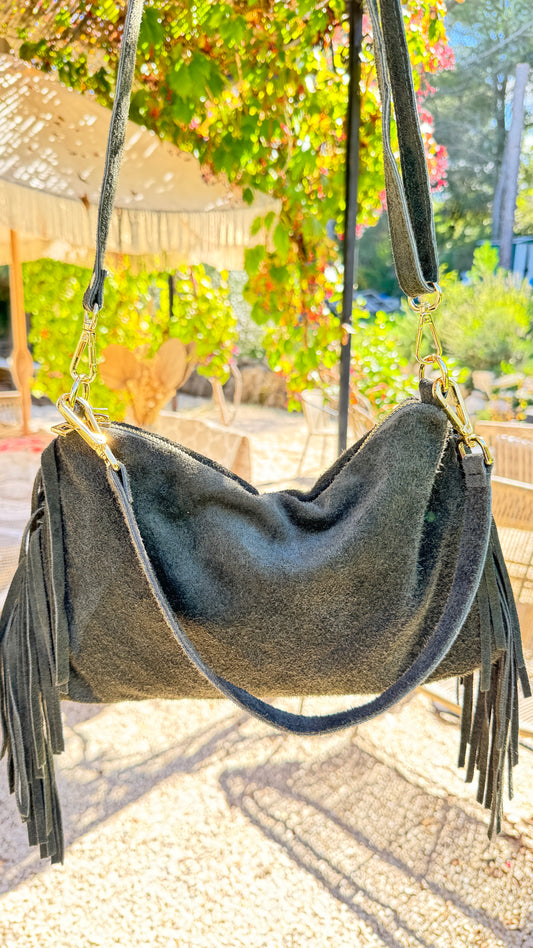 Sac à main franges