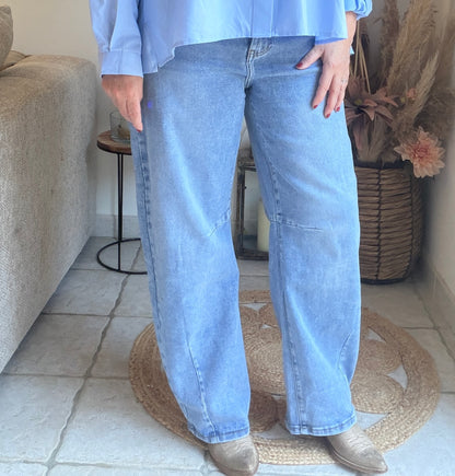 Jean balloon fit clair