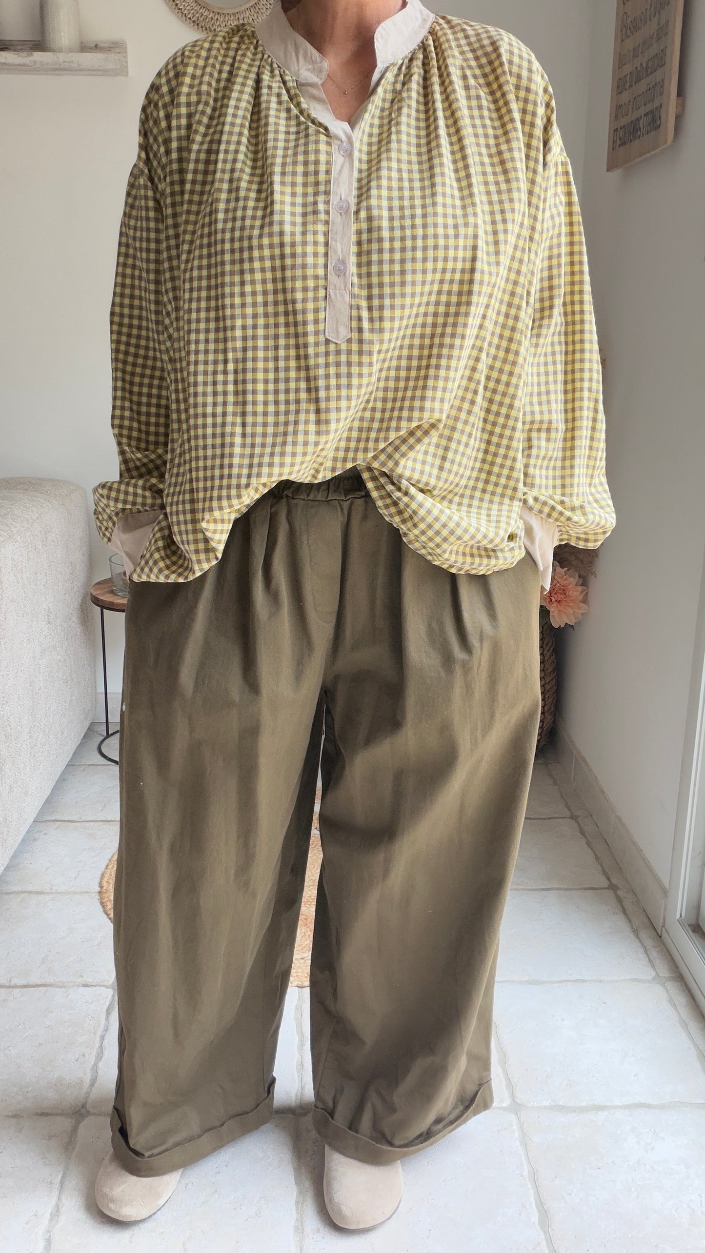 Blouse carreaux - Johanna Paris