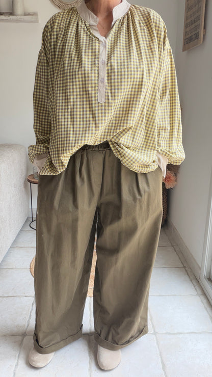 Blouse carreaux - Johanna Paris