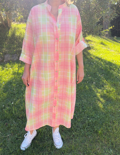 Robe longue "Good Vibes"