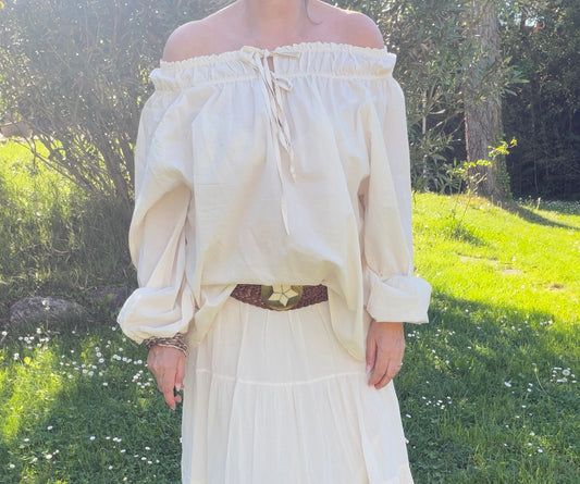 Tunique Bardot - existe en plusieurs coloris