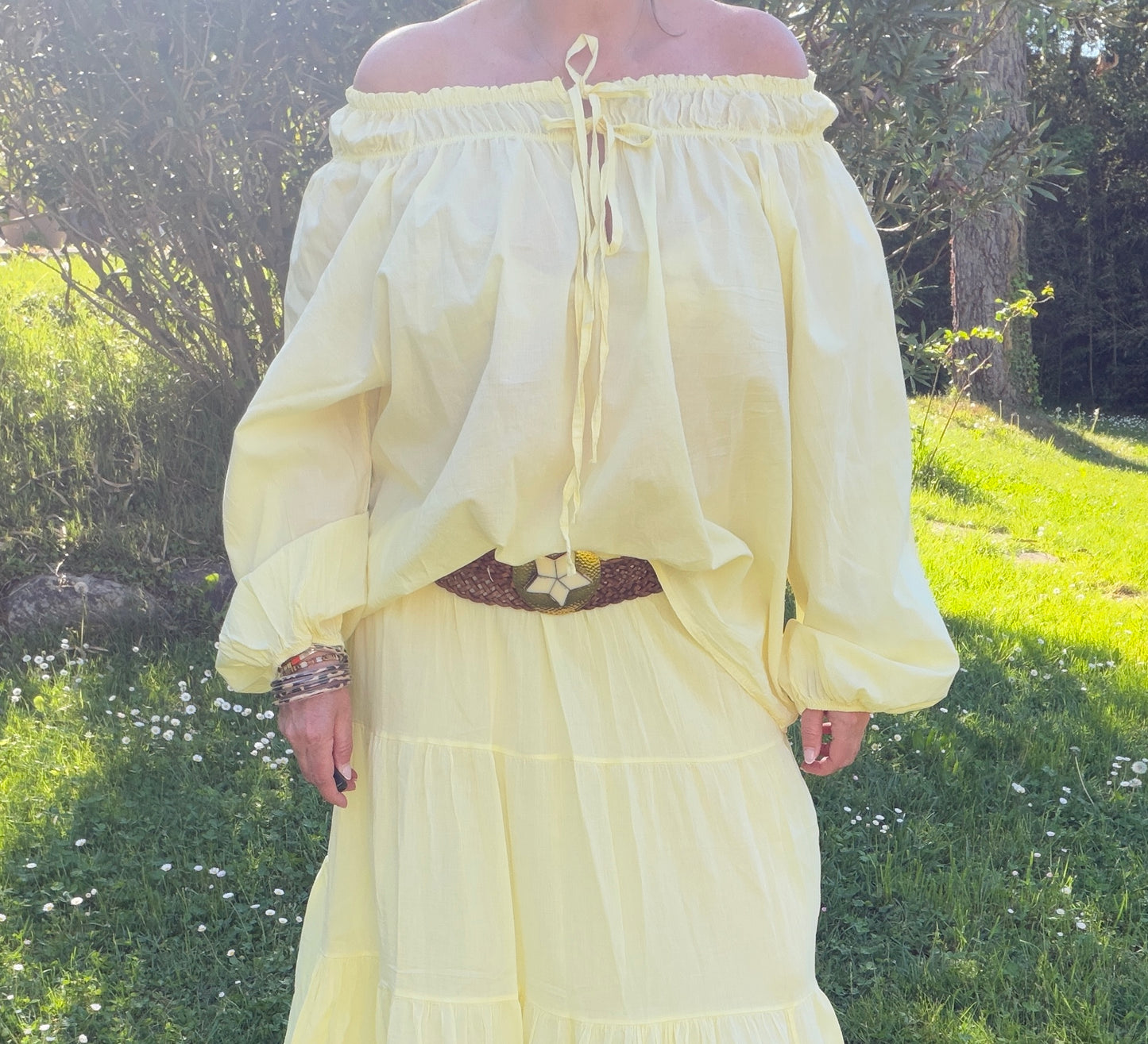 Tunique Bardot - existe en plusieurs coloris